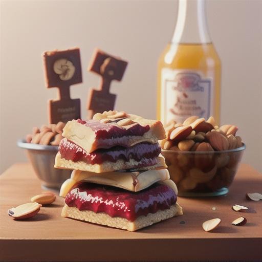 Chewy Raspberry Almond Bars