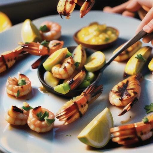 Grilled Garlic Shrimp