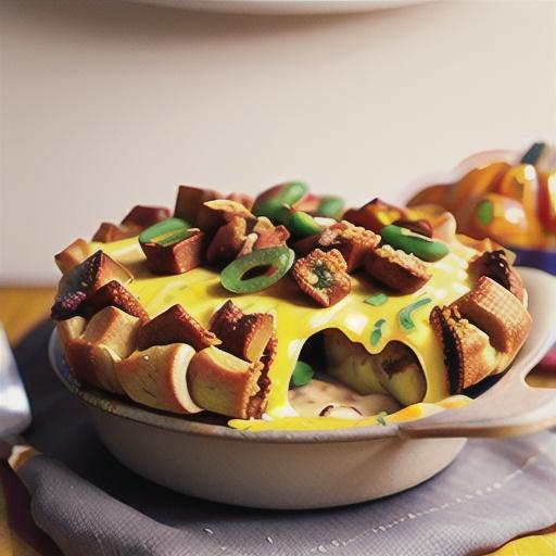 Savory Sausage Sun-Dried Tomato and Pumpkin Bread Pudding