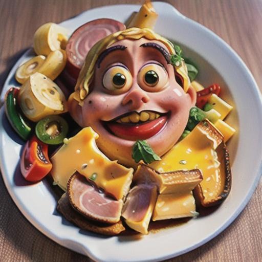 Slow Cooker Overnight Ham and Cheese Breakfast Casserole