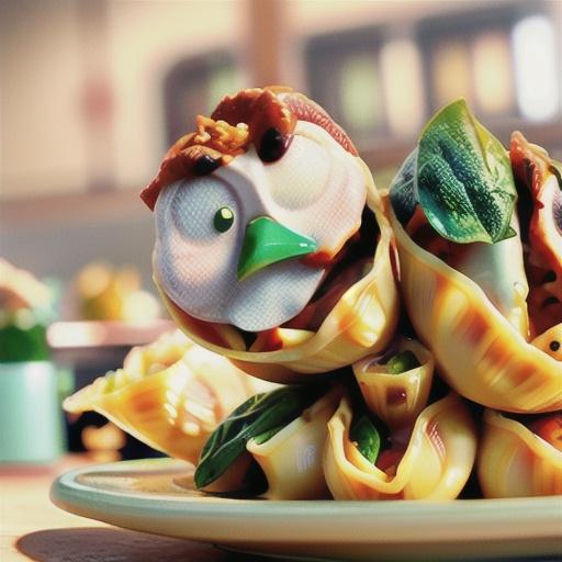 Chicken- and Spinach-Stuffed Shells