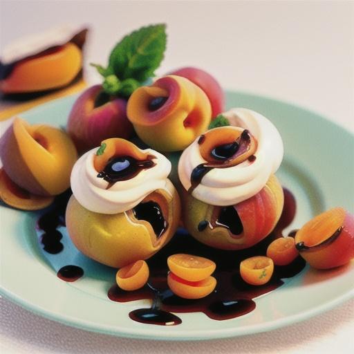 Apricots with Mascarpone Cream