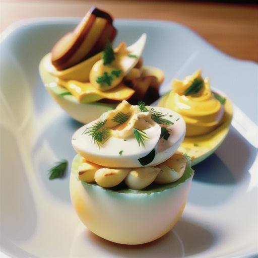 Deviled Eggs with Horseradish