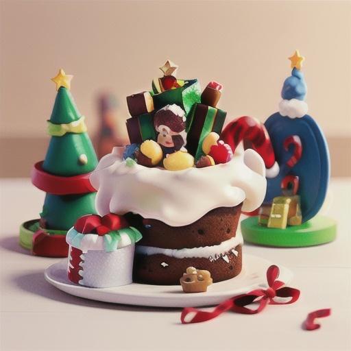 Mini Christmas Cakes