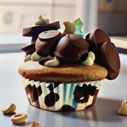 Peanut Butter and Chocolate Chip Cupcakes