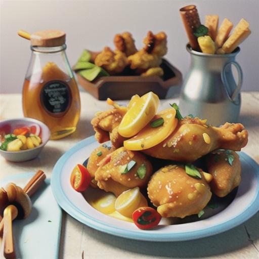 Juicy Honey Fried Chicken