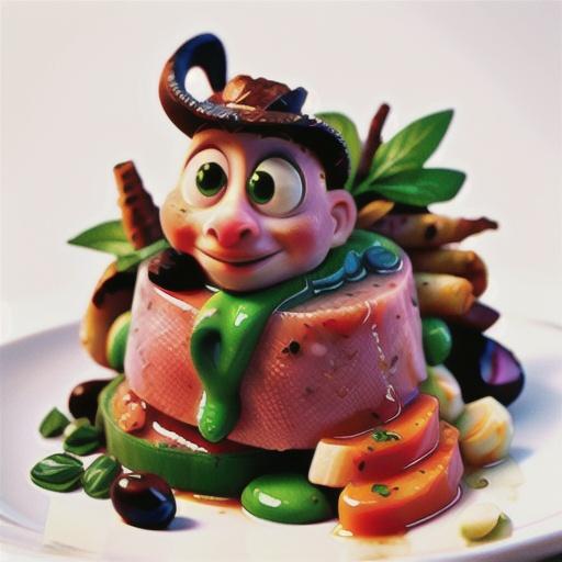 Quick vitello tonnato (veal with tuna sauce) with simple bean salad