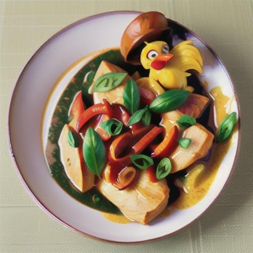Healthier yellow chicken curry recipe