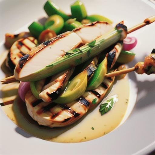 Grilled Chicken Spiedies