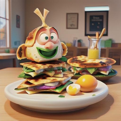 Ham, Egg, and Cheese Quesadillas