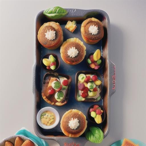 Gluten-Free Caprese Mini Dutch Babies