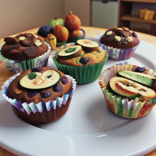 Vegan Zucchini Bread Muffins