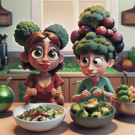 Curried Broccoli Cranberry Salad