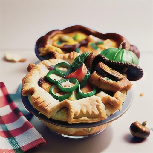 Beef, mushroom and stout pot pies