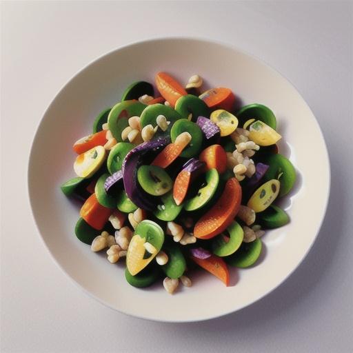 Carrot & grain salad