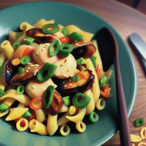 Spicy Kimchi Chicken Rotini