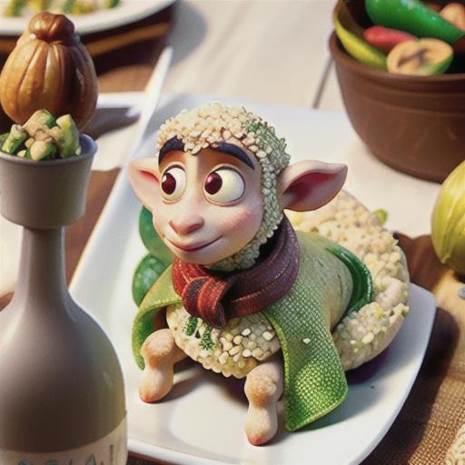 Lamb with couscous, date and pistachio stuffing