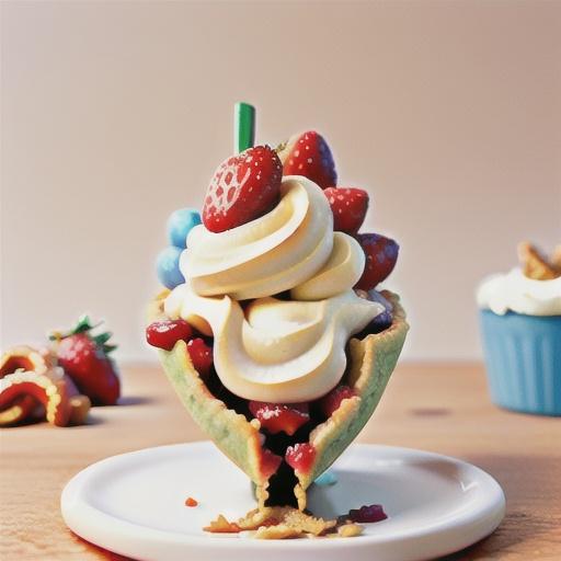 Strawberry Pretzel Pie