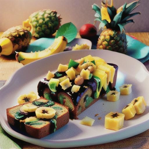 Tropical Pineapple Banana Bread