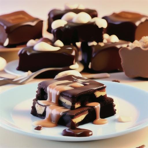 Gluten-Free Salted Caramel Brownies