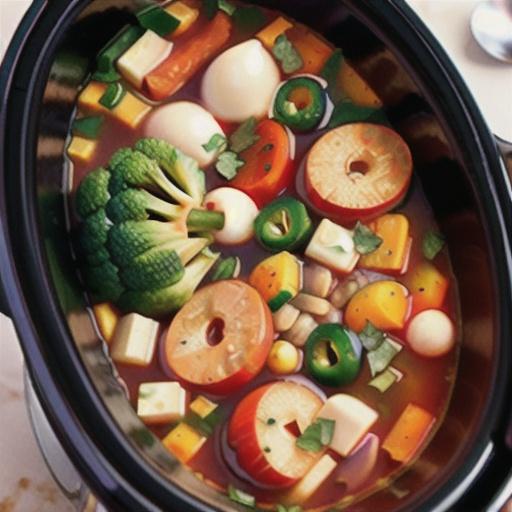 Slow cooker minestrone soup recipe