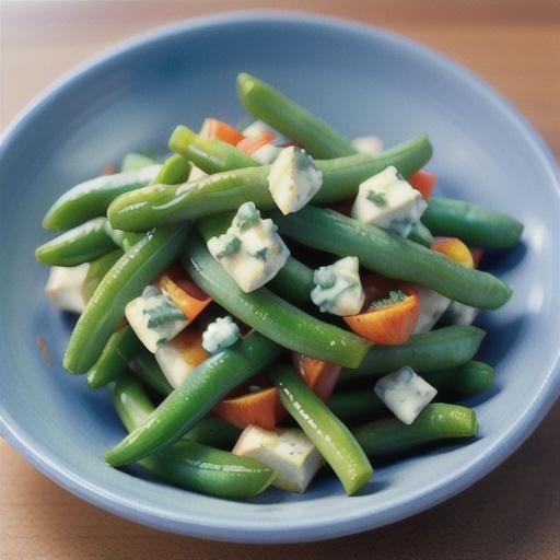 Italian Green Beans with Blue Cheese