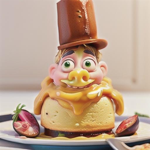 Passionfruit curd sponge roll