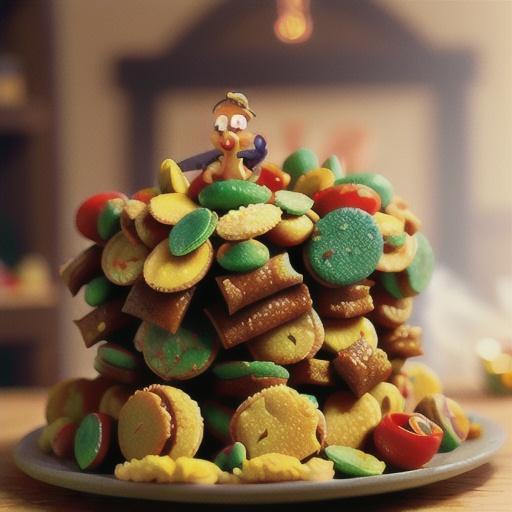 Spiced honey jumbles