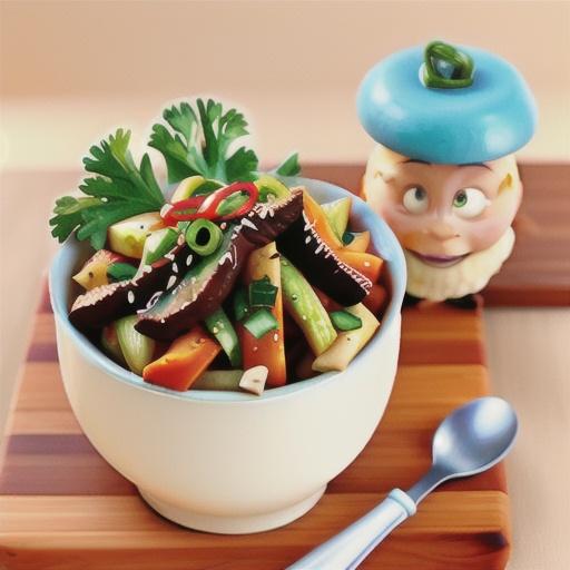 Curried beef and vegetable stir-fry