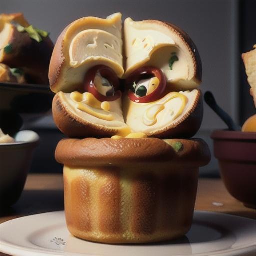 Classic cheese souffle