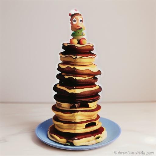 Christmas pancake tree recipe
