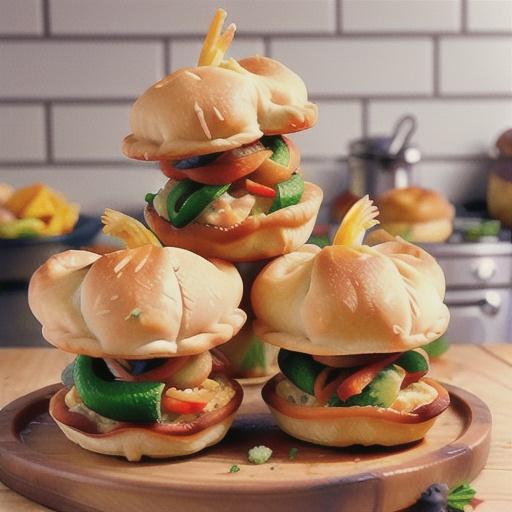 Chicken and mushroom pies