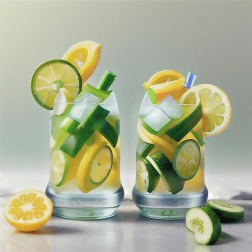 Refreshing Cucumber Lemonade