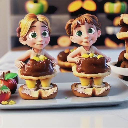 Apple Walnut Canadian Butter Tarts