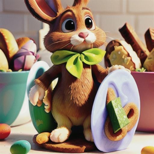 Bunny Bread Crudité Platter