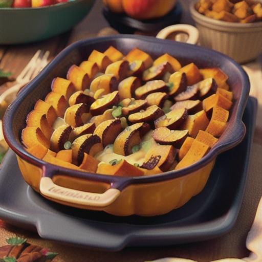 Autumn Butternut Squash Casserole