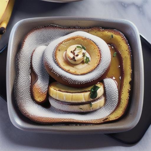 Banana and malt self-saucing pudding recipe