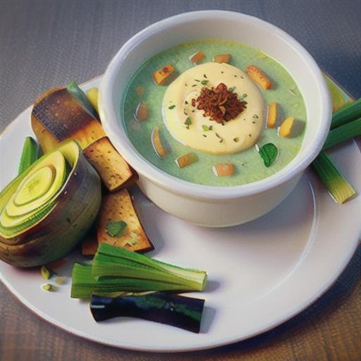 Potato, Spinach, and Leek Soup