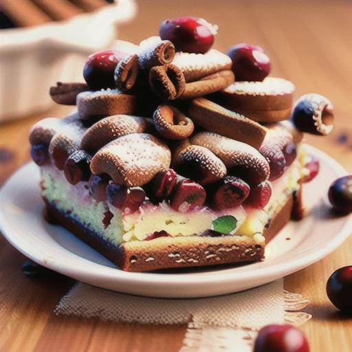 Cranberry-Hazelnut Coffee Cake