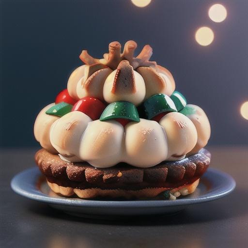 Bombe Alaska mince tarts