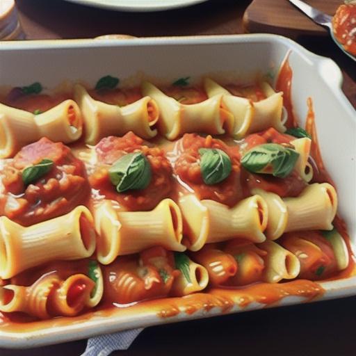 Italian Baked Cannelloni