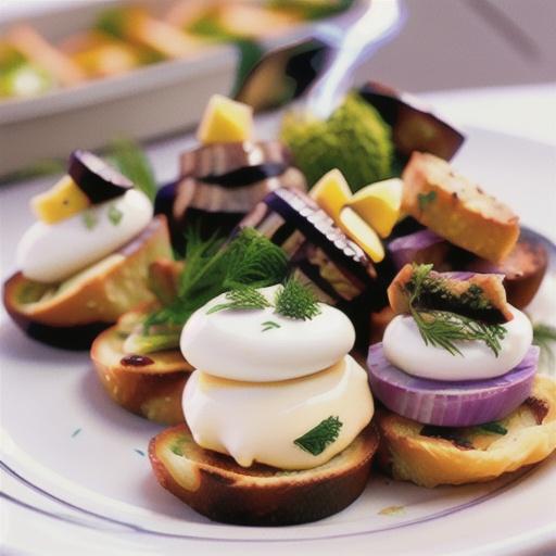 Smoked trout croutes