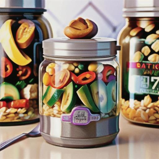 Instant Pot Barley Lunch Jars