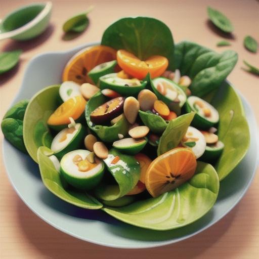 Asian-Inspired Spinach Salad