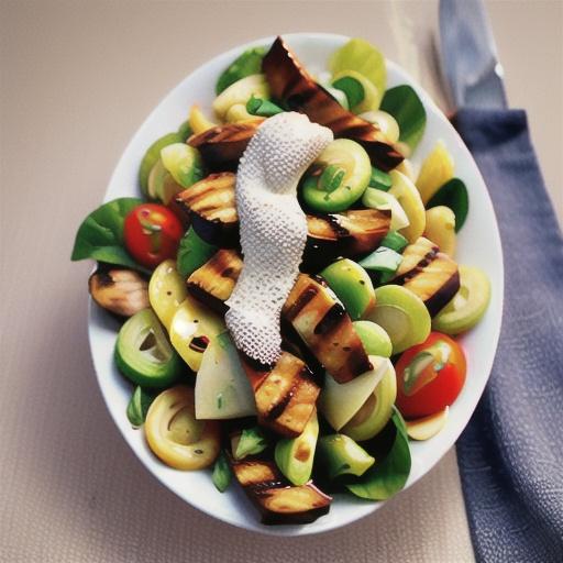 Chef's Salad with Grilled Chicken and Black Pepper Ranch