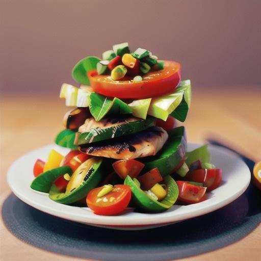 Roasted tomato & chilli tuna salad