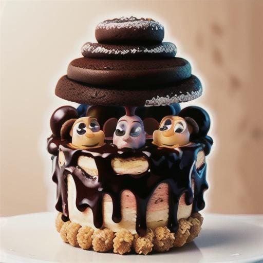 Espresso Cake with Mocha Streusel Ribbon