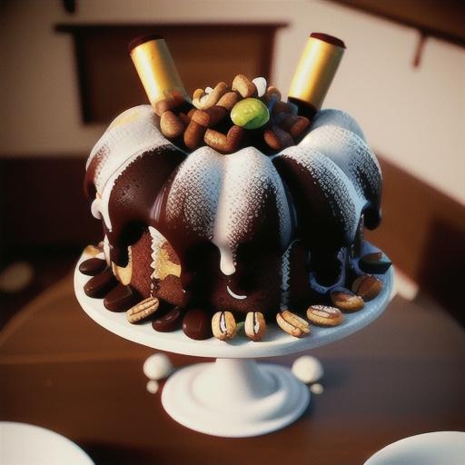 Chocolate Mocha Liqueur Cake II