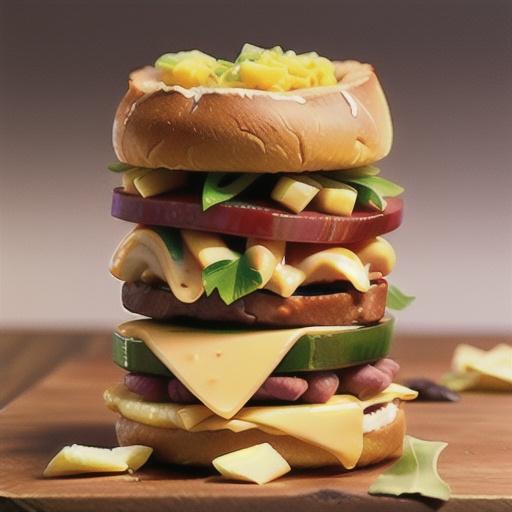 Cheesy pan-fried corned beef sandwiches