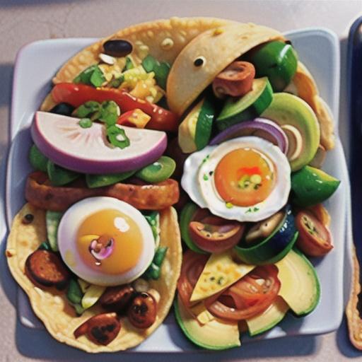 Chorizo and Egg Breakfast Tacos